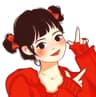 红袖少女的模拟头像