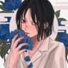 蓝雾鸢尾的模拟头像