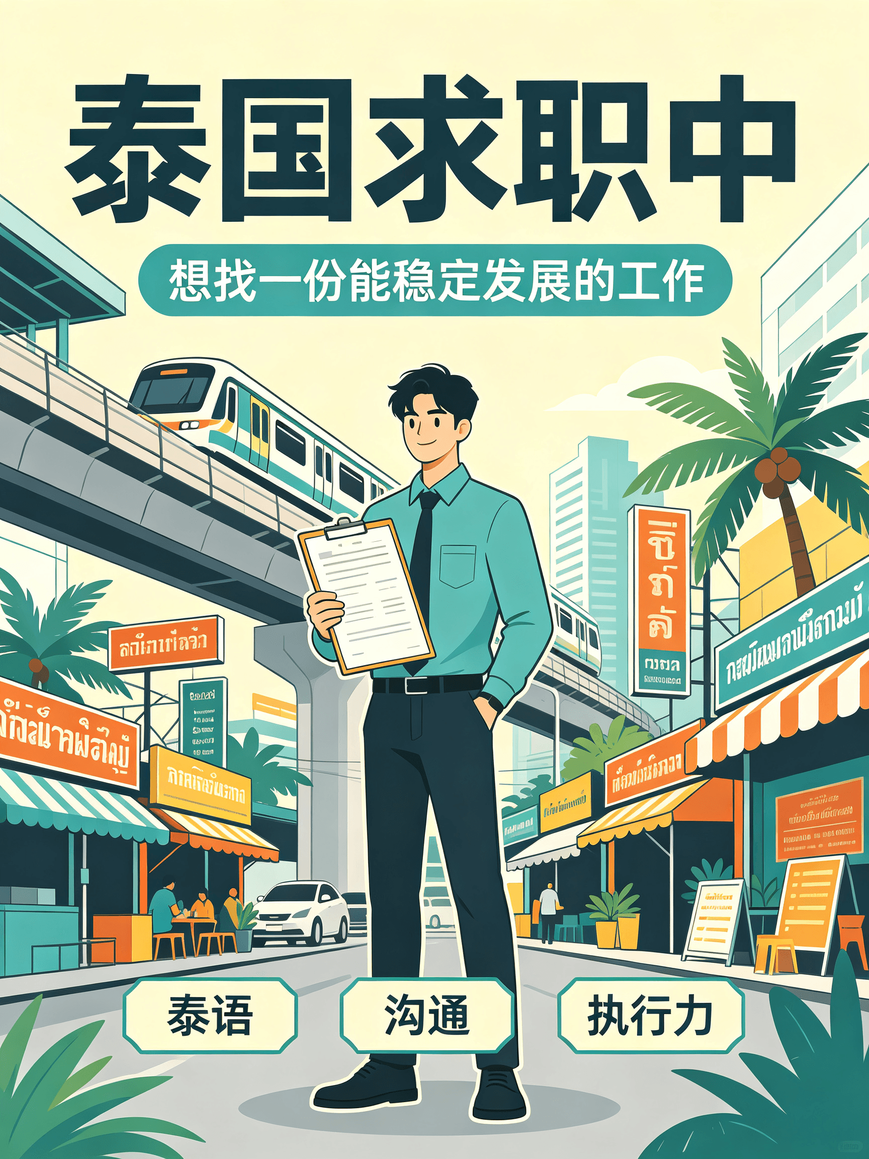 泰国求职中｜不是所有工作都叫‘稳定’，但至少得能让我准时下班吃晚饭